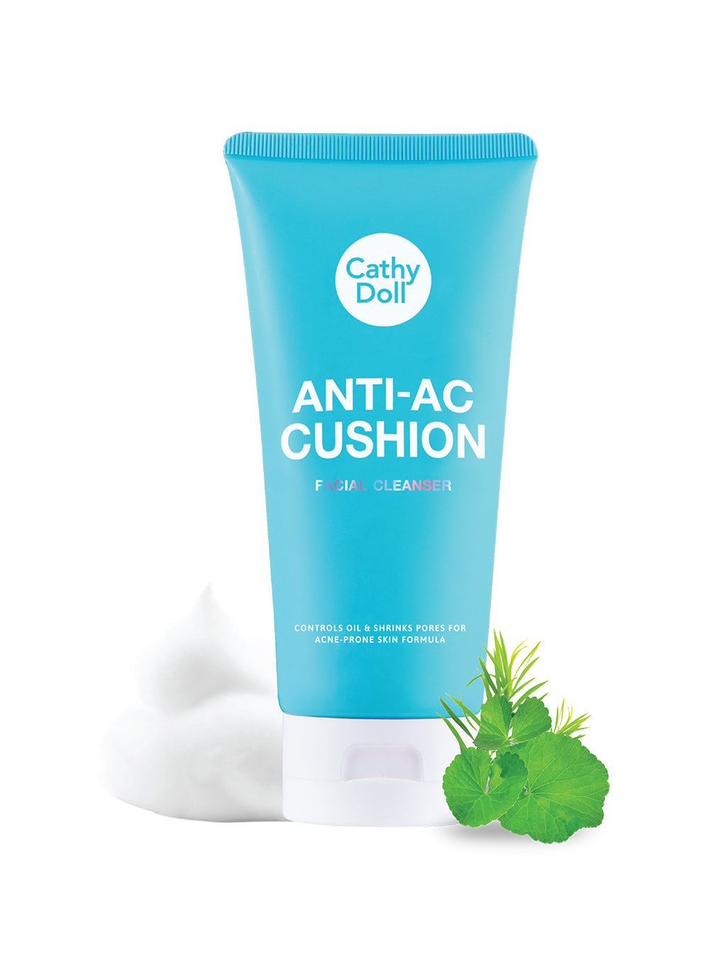 Anti-Acne Cushion Facial Foam Cleanser