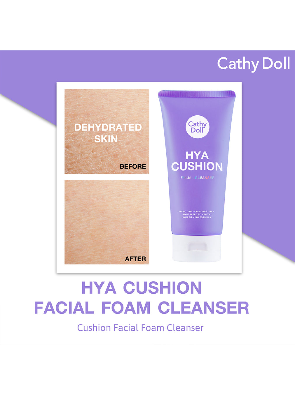 Hya Cushion Facial Foam Cleanser