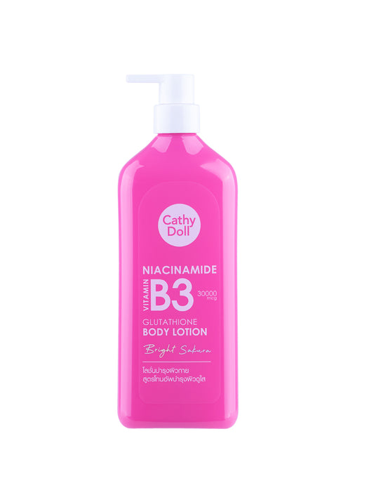 Niacinamide Vitamin B3 Glutathione Body Lotion Bright Sakura