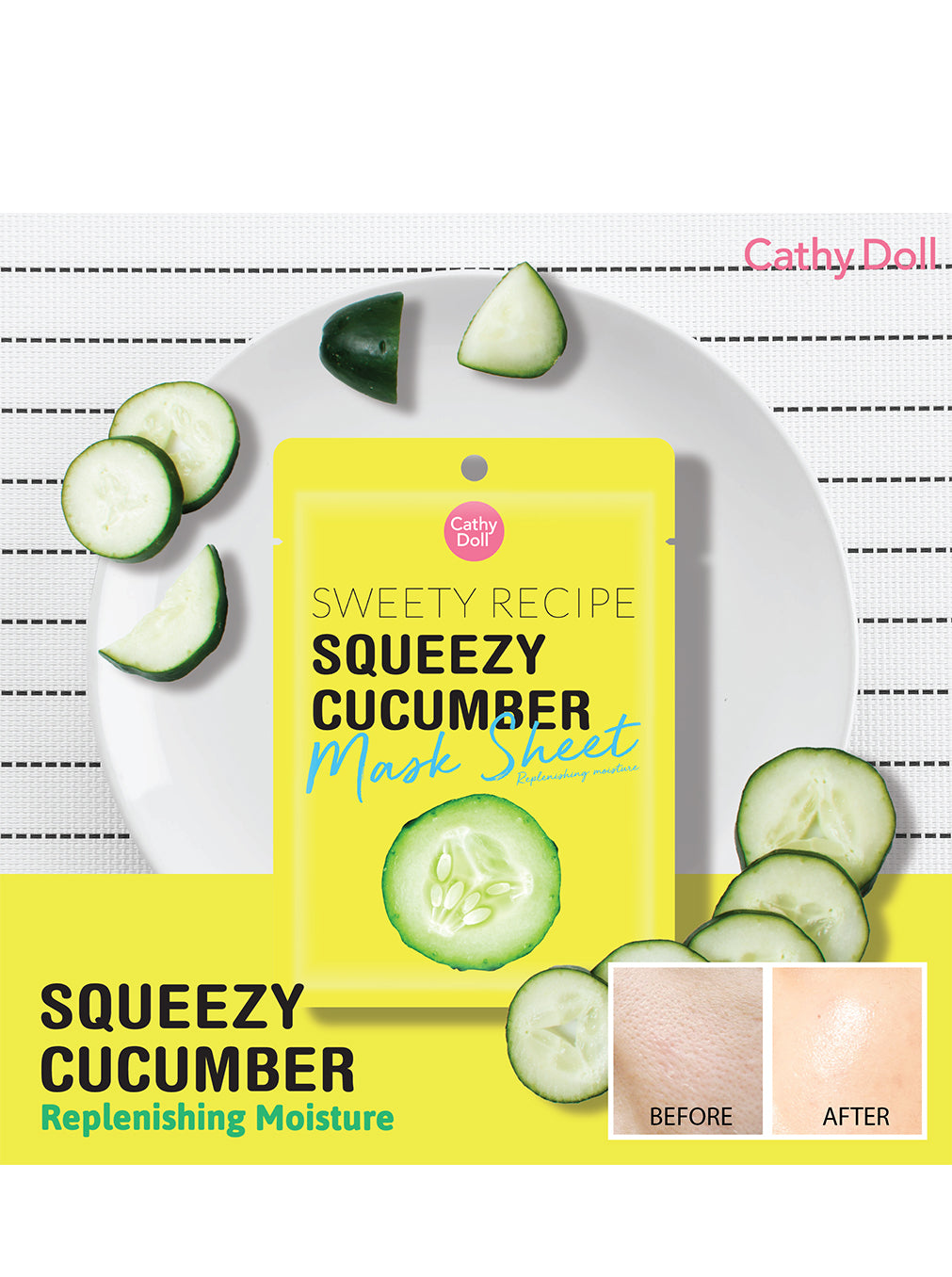 Squeezy Cucumber Mask