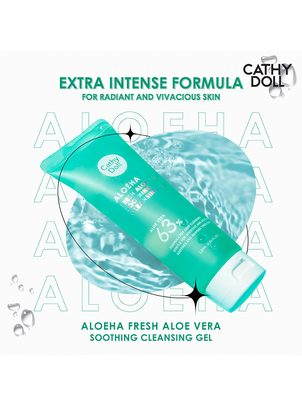 Fresh Aloe Vera Soothing Cleansing Gel