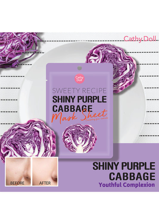 Shiny Purple Cabbage Mask