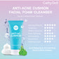 Anti-Acne Cushion Facial Foam Cleanser