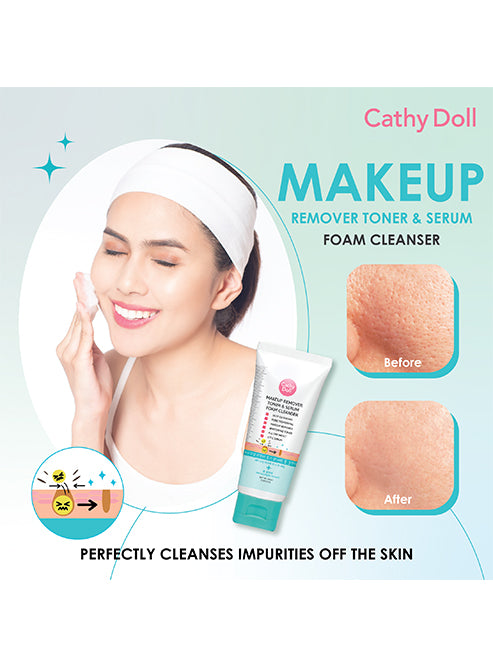 Make Up Remover Toner Serum Foam Cleanser