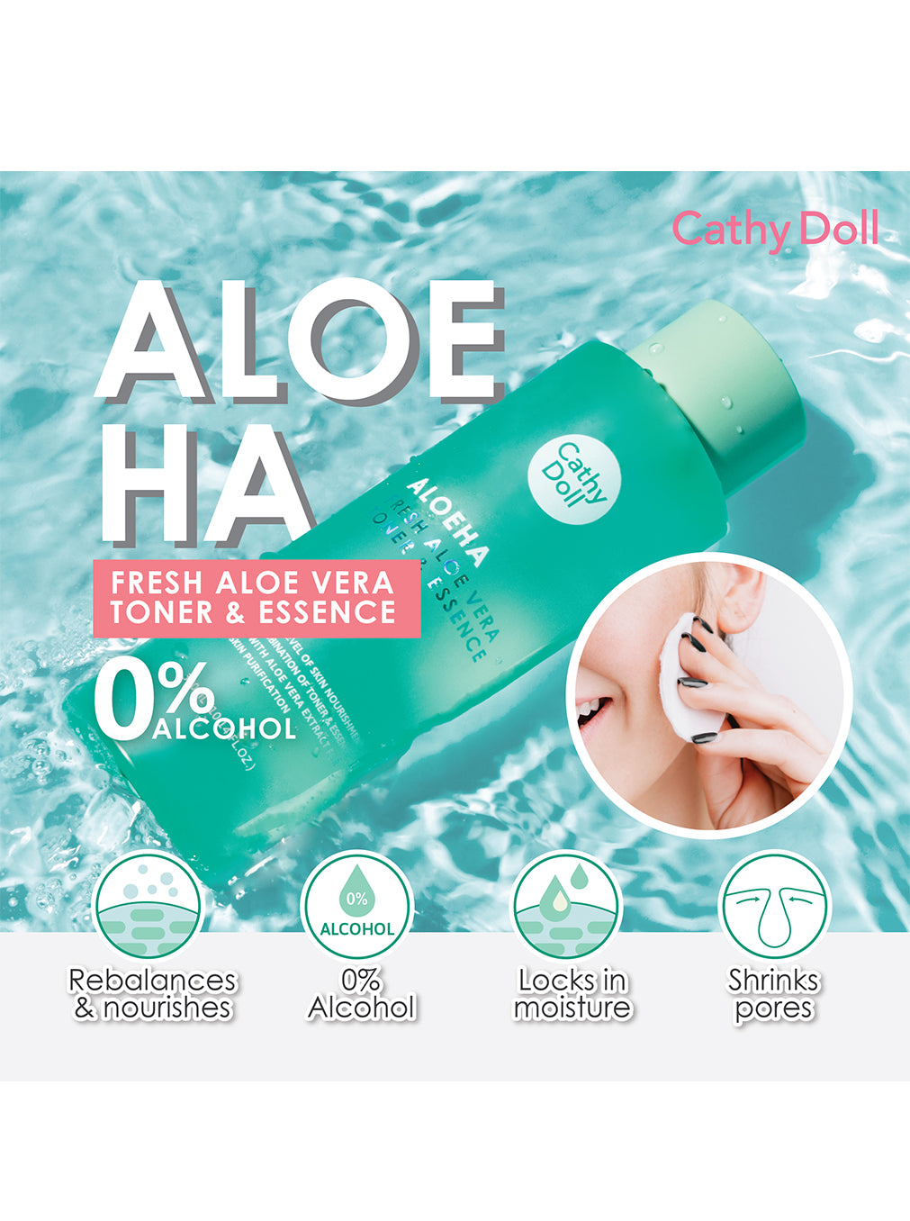 Freash Aloe Vera Toner & Essence